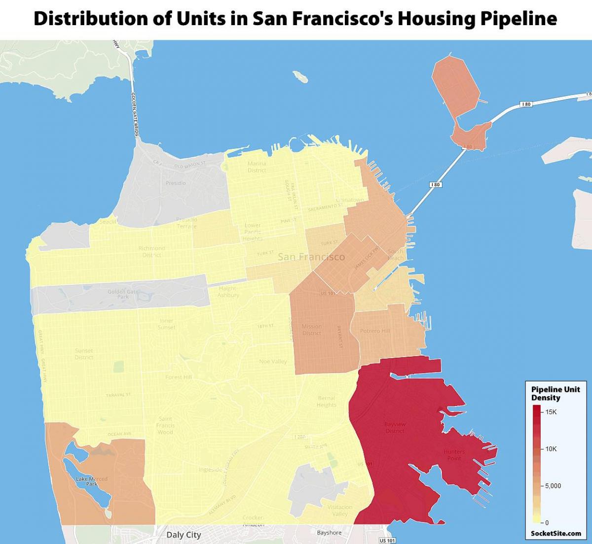 Сан-Франциско государственного жилищного карте