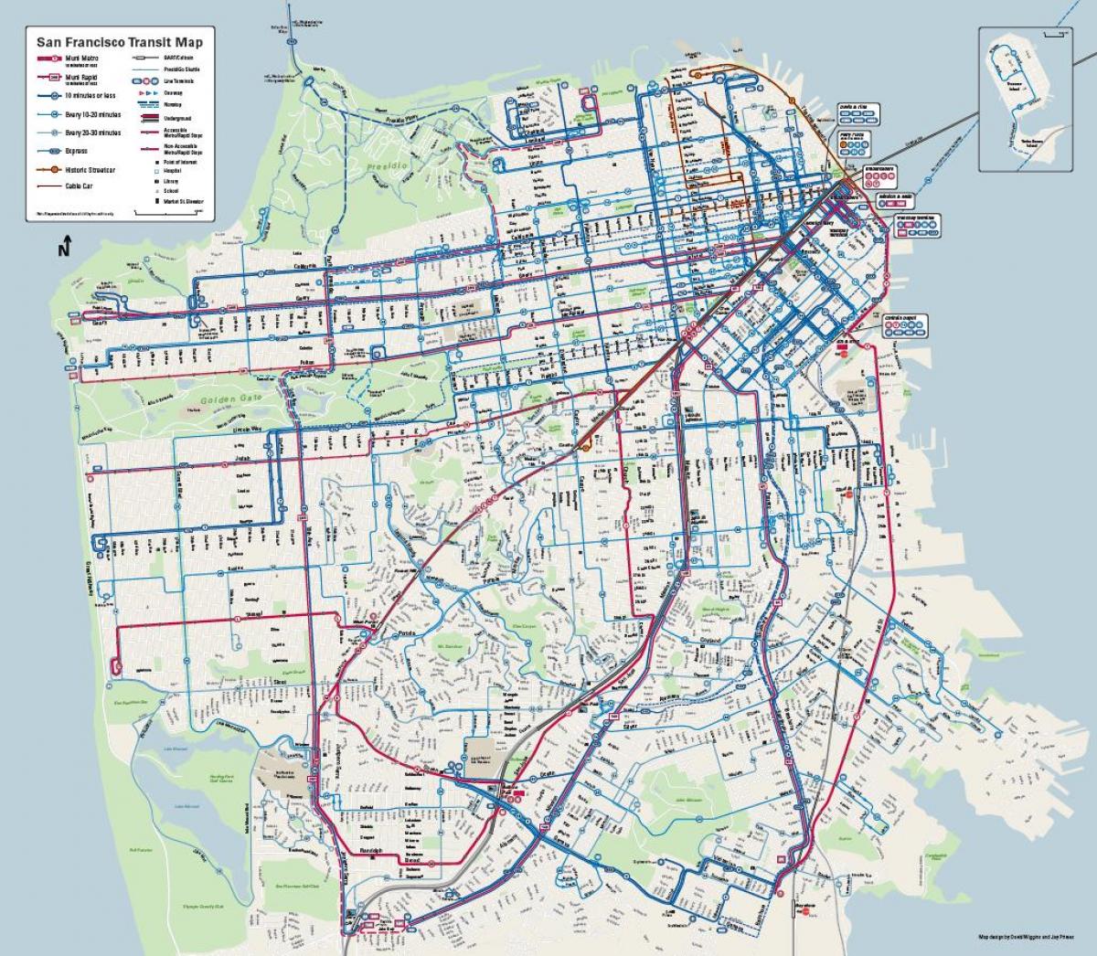 Системная шина Сан-Франциско карте