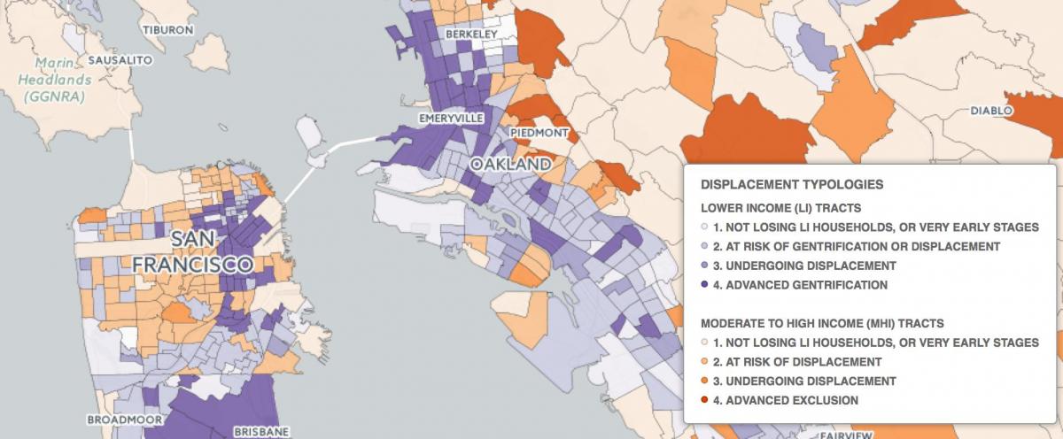 Карта Сан-Франциско элитного жилья
