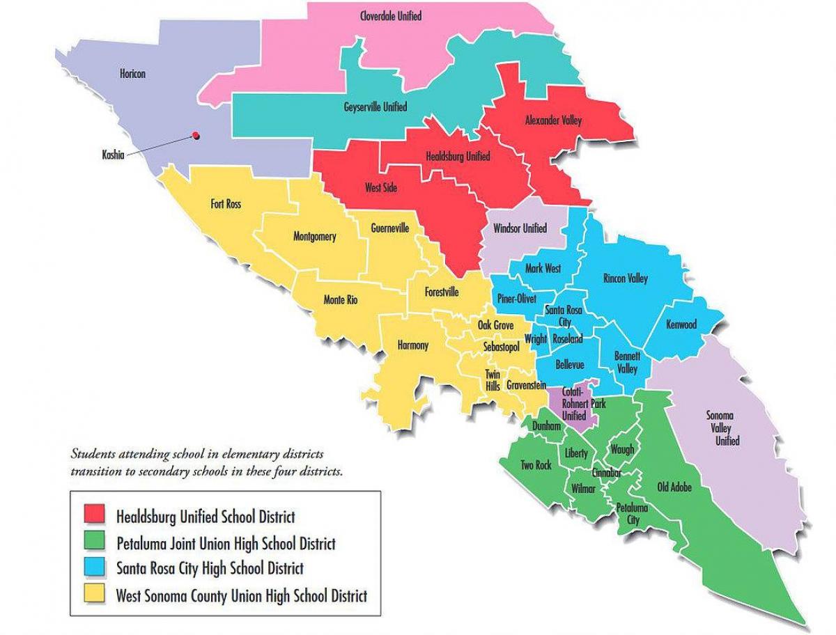 Сан-Франциско школа район на карте
