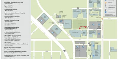 Карта компании Genentech