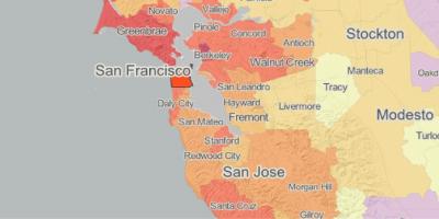 Карта Mapp в Сан-Франциско