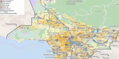 Карта Сан-Франциско зонирования 