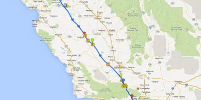 Карта тур в Сан-Франциско за рулем 