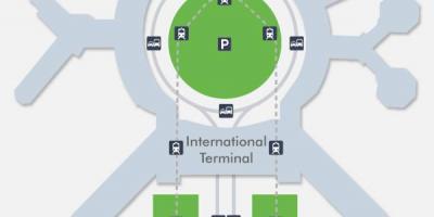Карта СФО аэропорт терминал 1