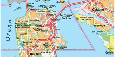 Карта города Ист-Бэй 