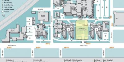 Карта UCSF медицинский центр 